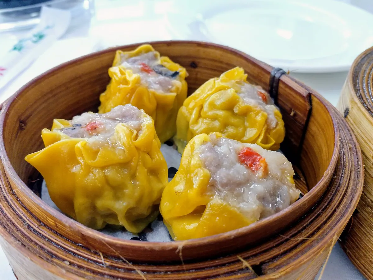 Chinese food typical of Sunshine Palace